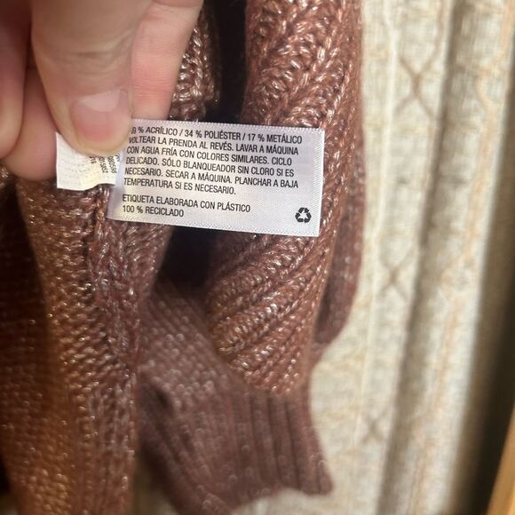 Ava & Viv ladies 3x brown sweater new - Picture 5 of 6